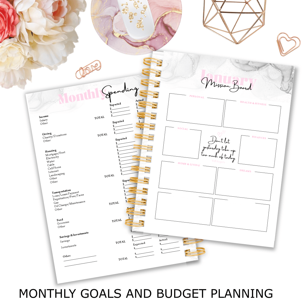 PGC Annual Planner - Sunset Bloom - Image 4
