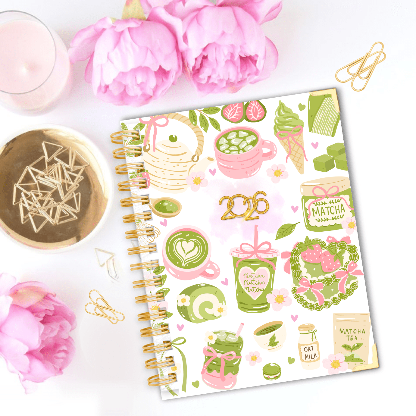 PGC Annual Planner - Matcha Girlie